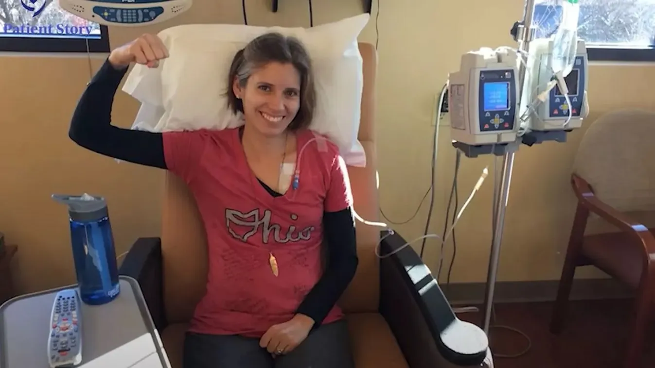 Ez jelezte, hogy rákos lett a fitt édesanya