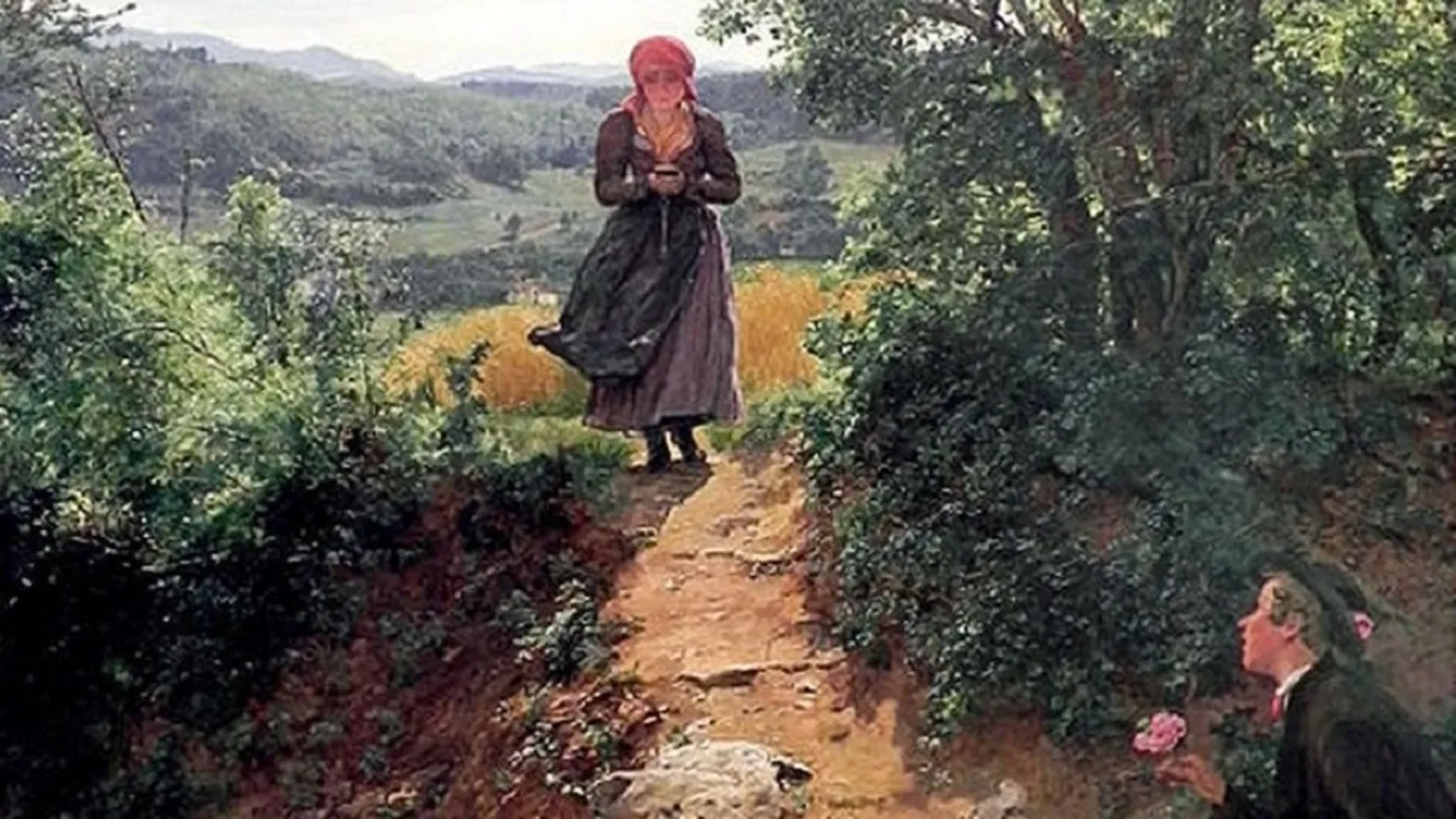 150 éves festmény a bizonyíték az időutazásra - Fotó