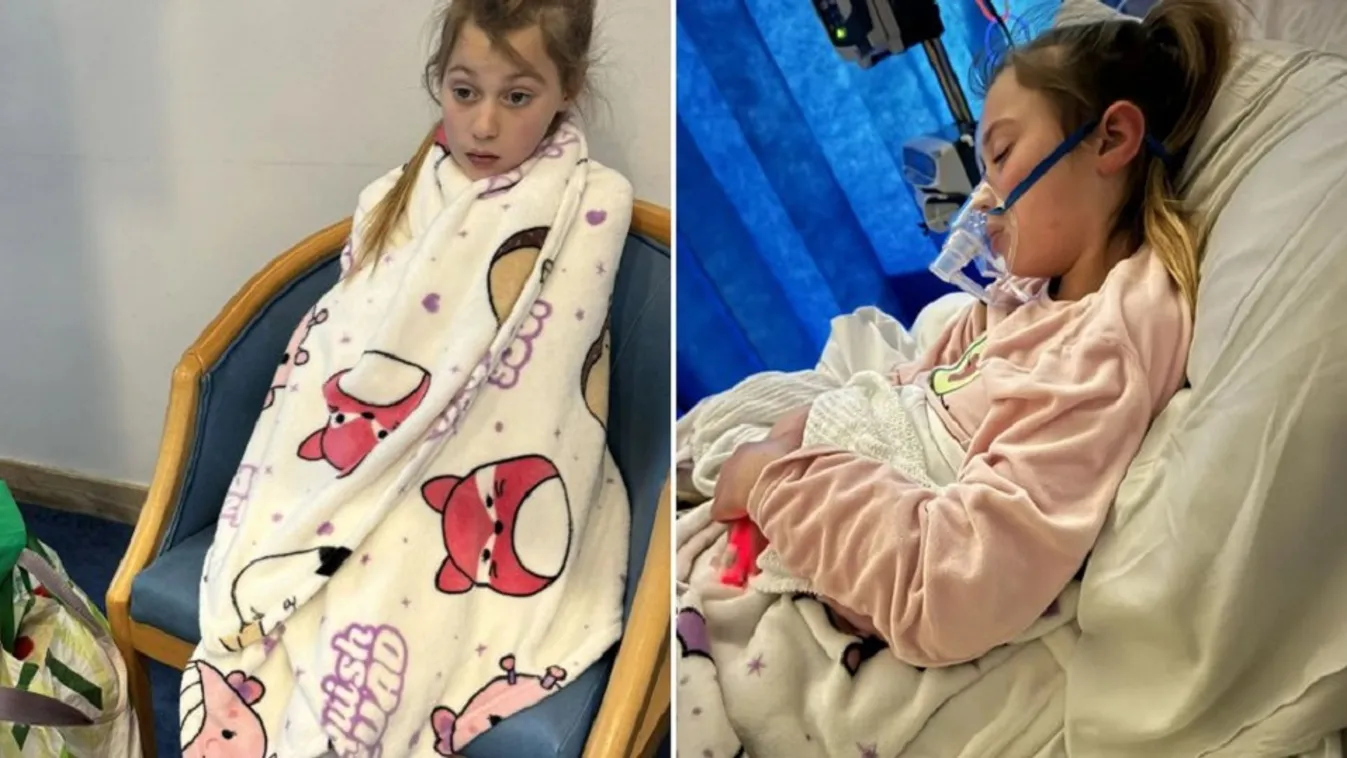 Minden lélegzetéért megküzdött és fél enni a 10 éves lány