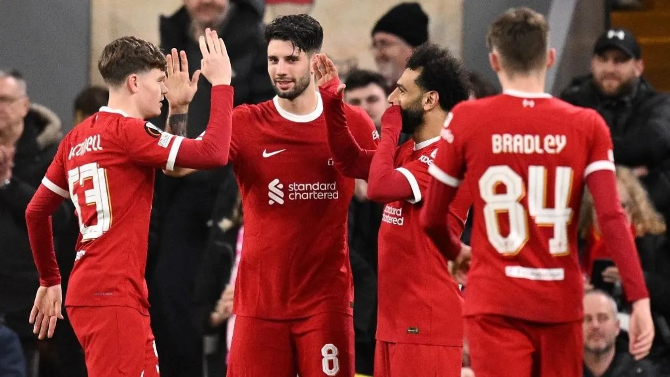 Szoboszlai főszereplésével élen a Liverpool