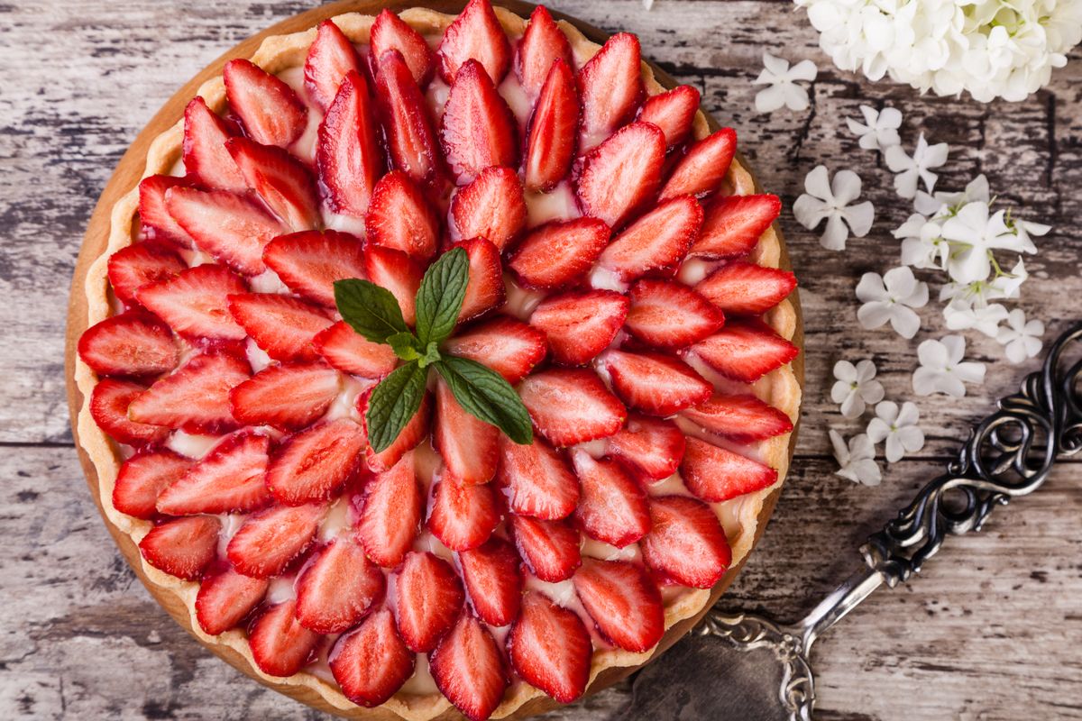 Tart,With,Strawberries,And,Whipped,Cream
