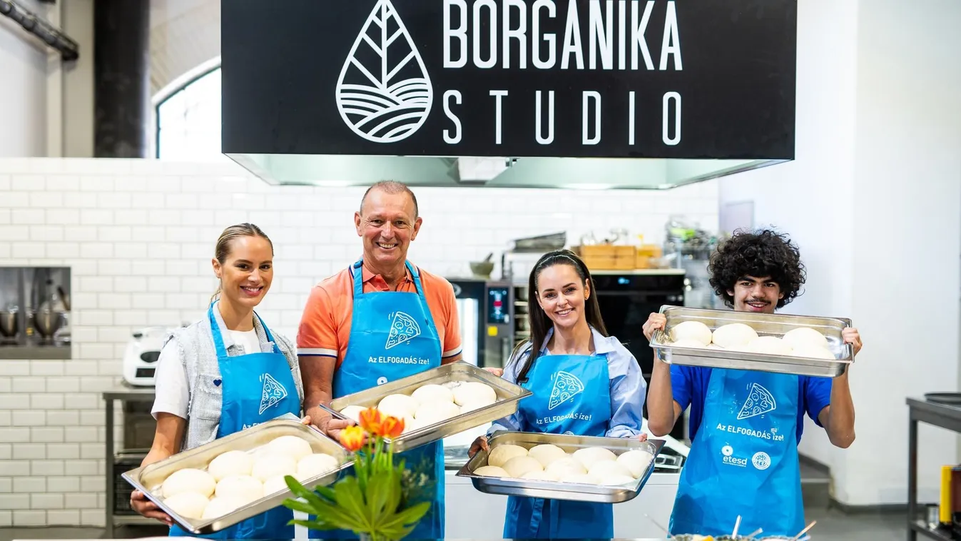 Hírességek sütöttek pizzát az autizmussal élő gyermekekkel