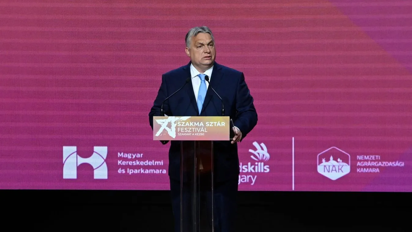 Orbán Viktor: A magyar jövőt tehetséges fiatalok írják