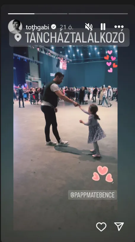 Papp Máté Bence és Hannaróza.