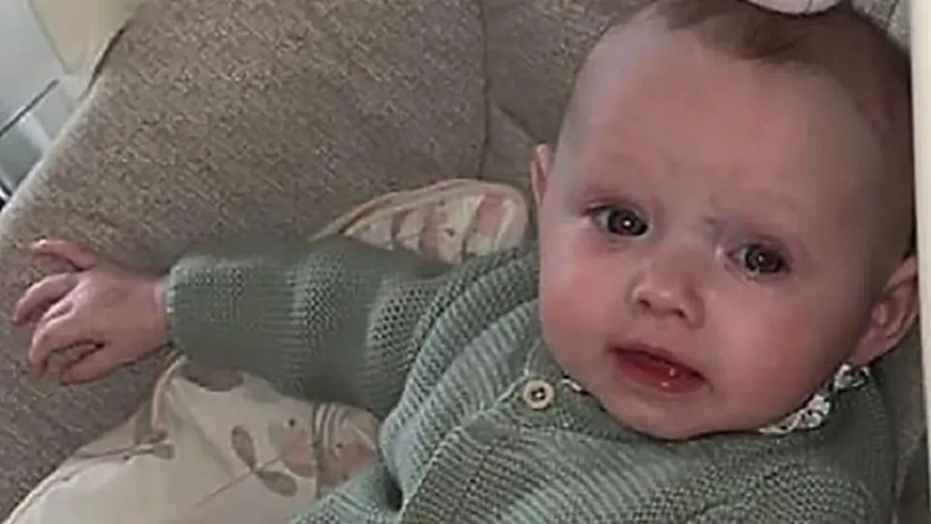 Három óra alatt legyűrte a betegség az 5 hónapos kislányt