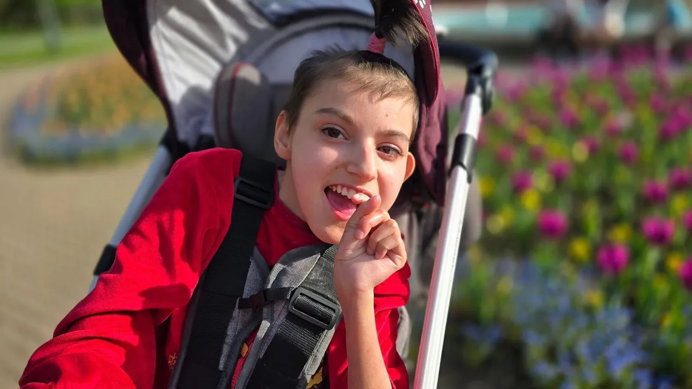 Itt élvezte a napsütést a gyógyíthatatlan beteg Karola