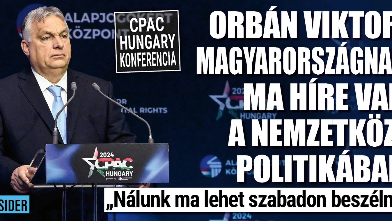 Orbán Viktor:  „Hazánkban lehet szabadon beszélni”