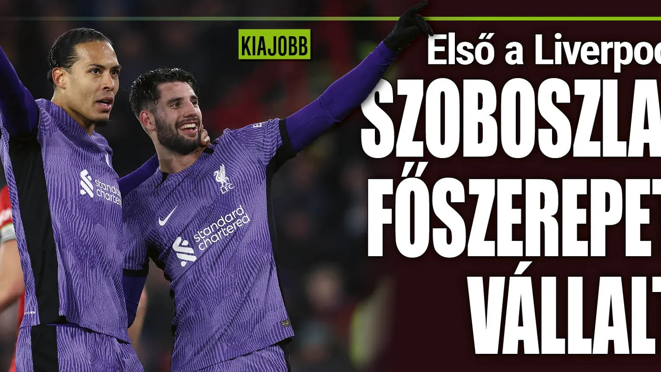 Szoboszlai főszereplésével élen a Liverpool