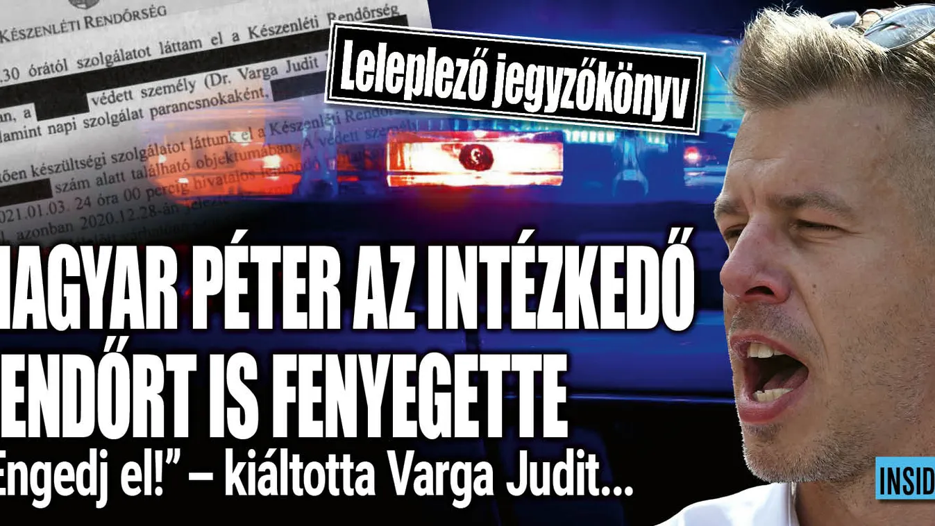 A rendőr szerint Magyar Péter autós ámokfutásba kezdett