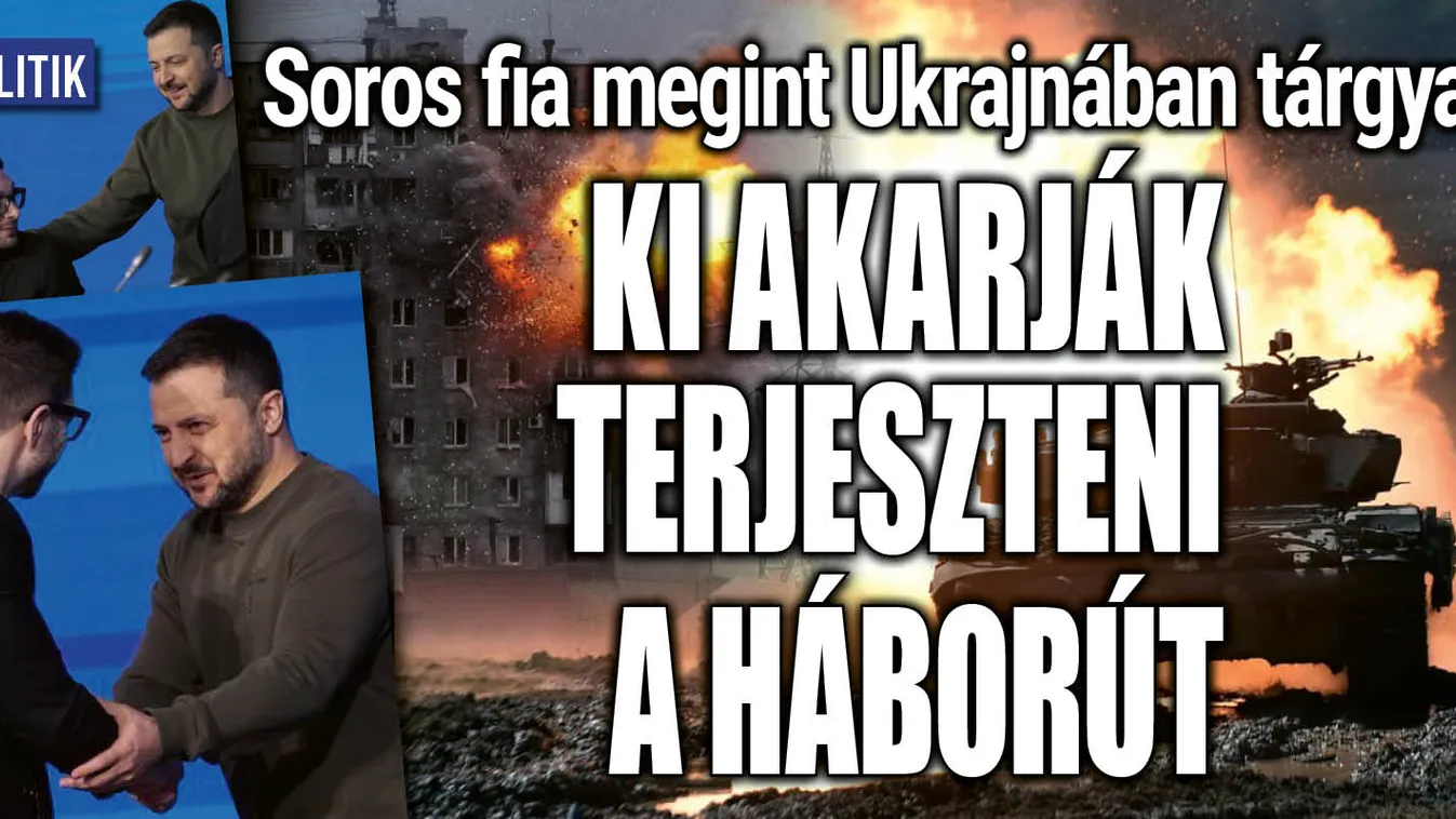 Soros fia megint Ukrajnába utazott, hogy eligazítást tartson