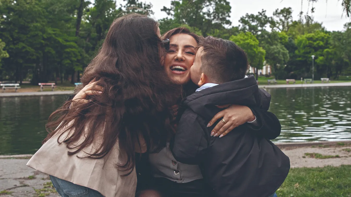Nagy Melanie a gyermekeiről mesélt