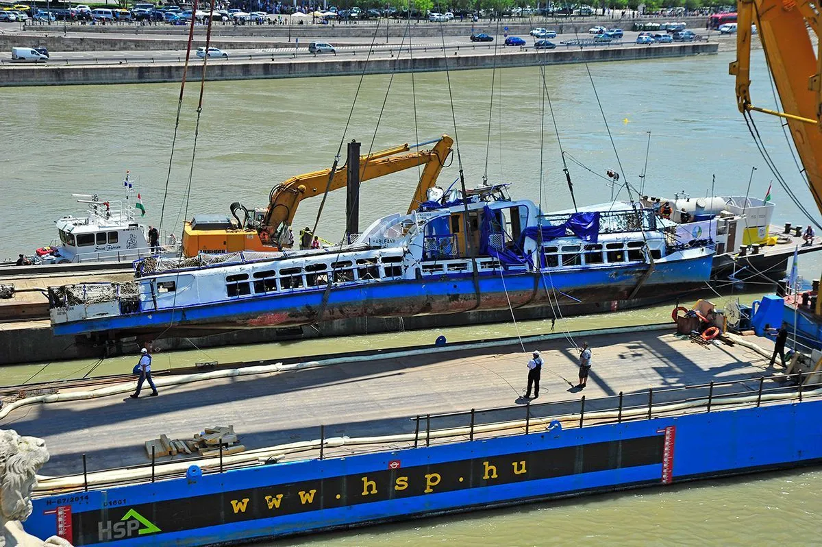 Hableány katasztrófa, hajóbaleset, hajókatasztrófa, Viking Sigyn