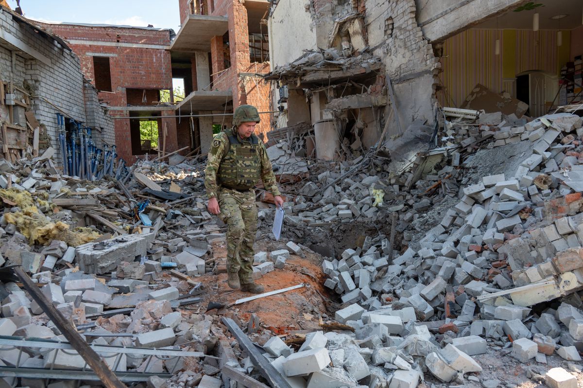 Russian attack on Ukraine's Kharkiv