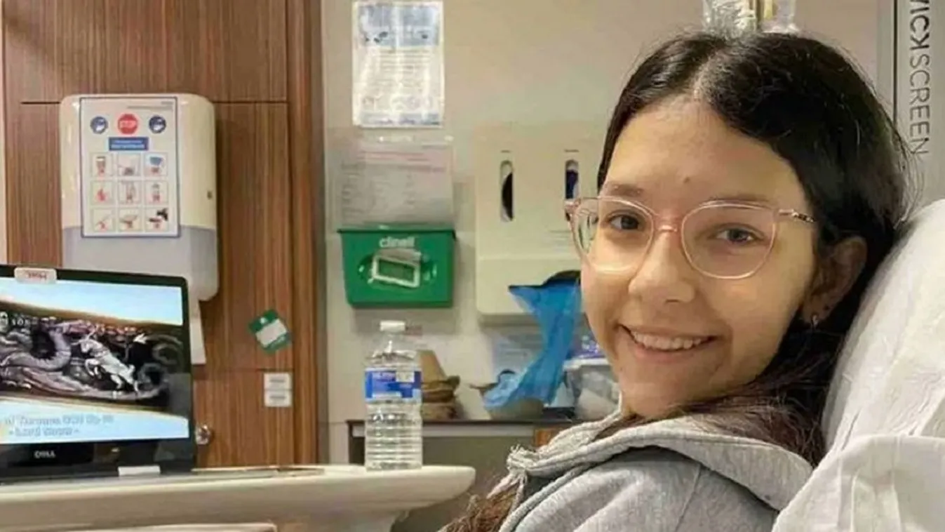 Agresszív rákkal küzd a 17 éves Evelina