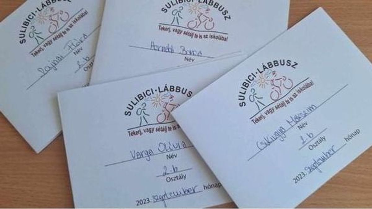 Ha tekersz, csak nyerhetsz! Elképesztő sikere van a Sulibici-Lábbusz programnak, amely megszüntette a forgalmi dugót Tarjánban