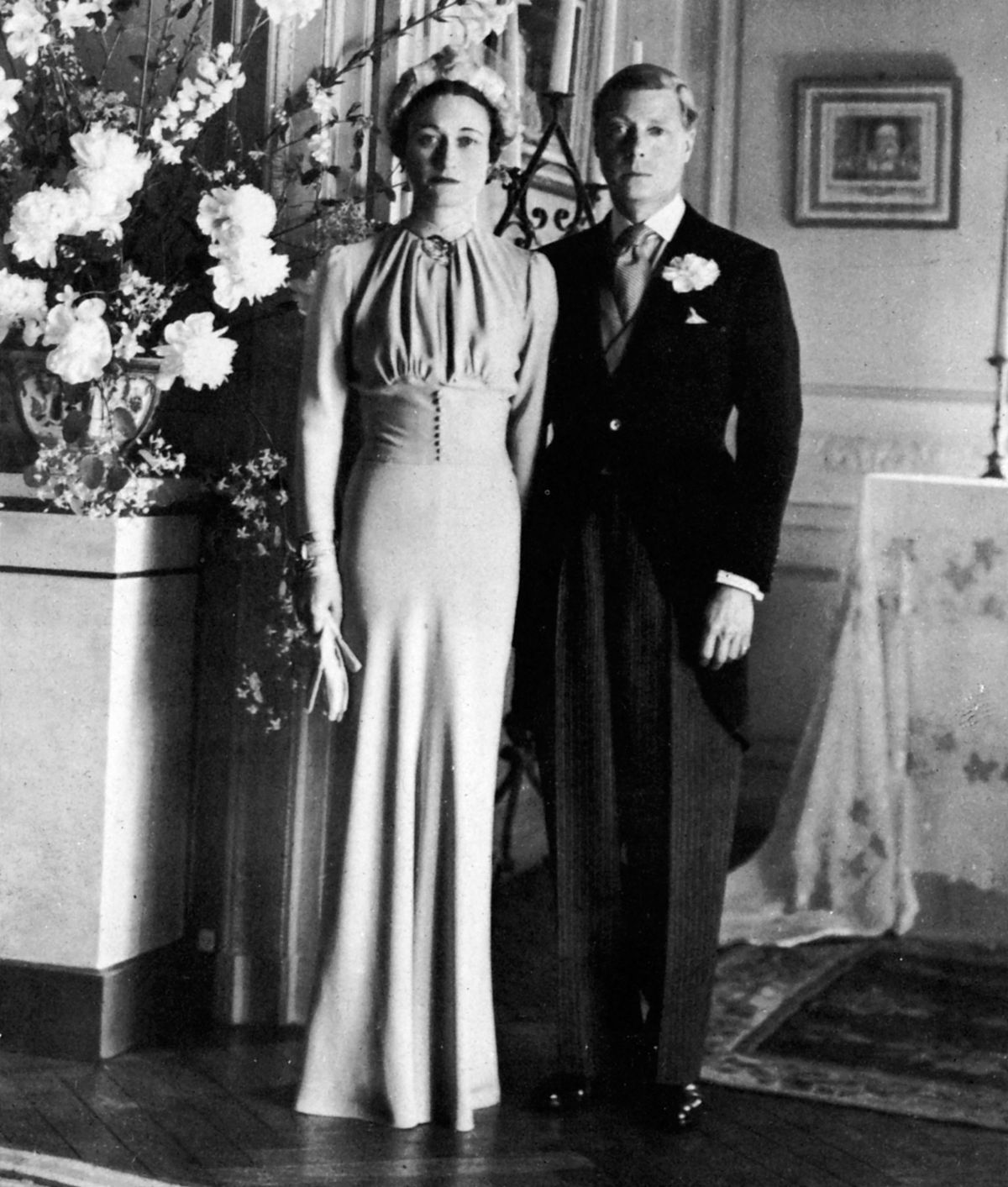 The marriage of the Duke of Windsor and Wallis Simpson,1937