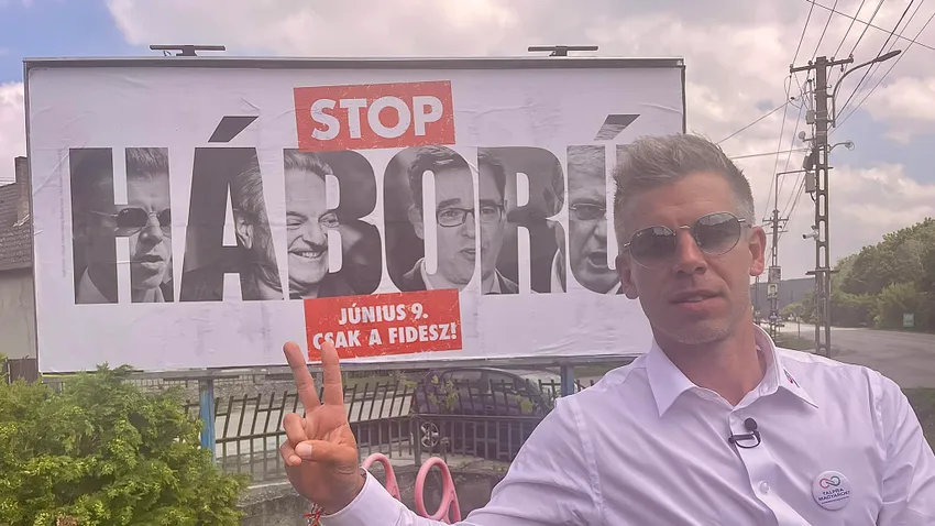 Magyar Péter egyértelműen a háború és az erőszak pártján