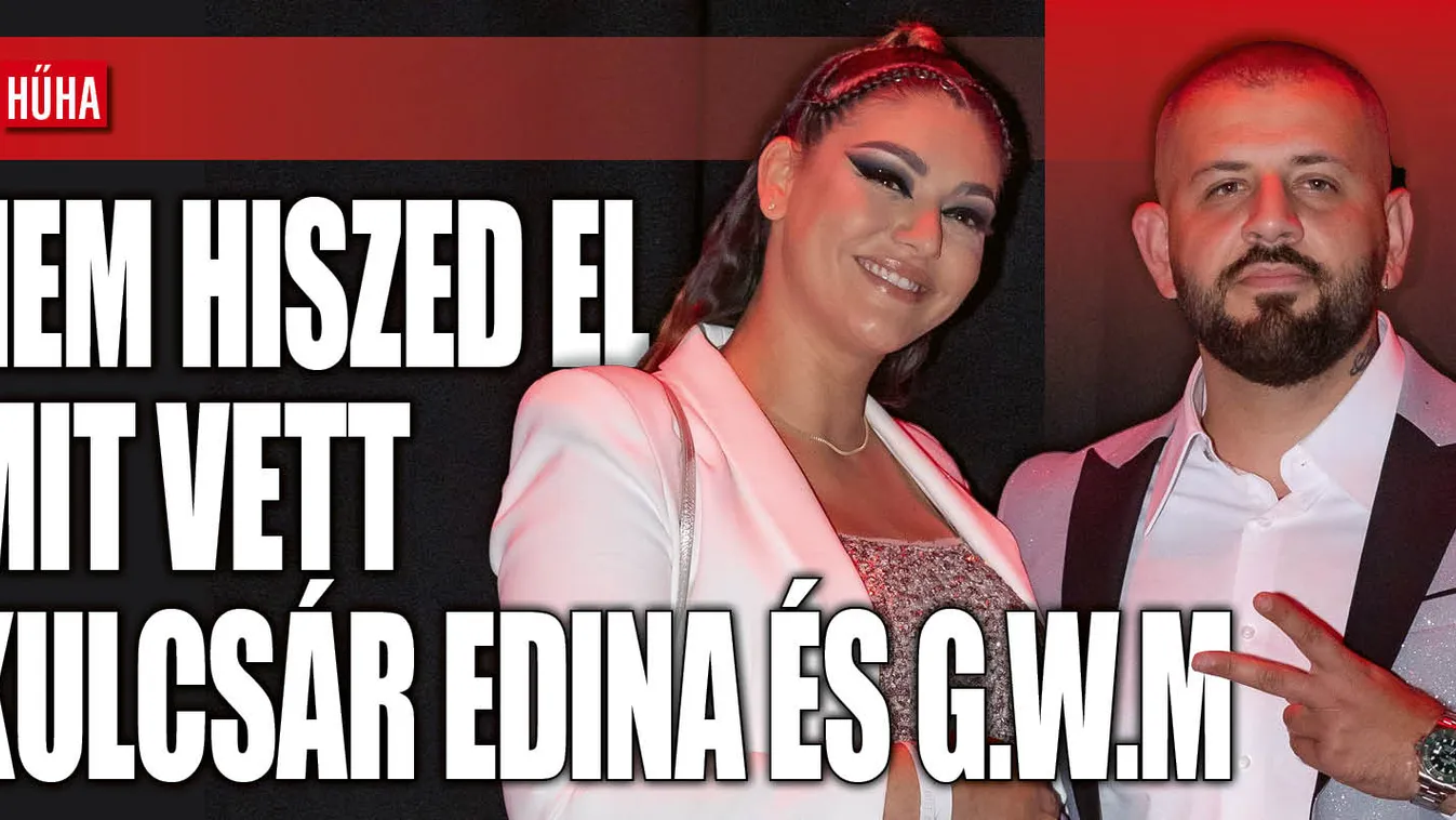 Kulcsár Edina és G.w.M kisbuszra cserélték a bömöst — Fotó