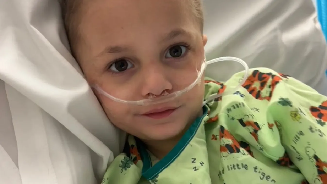 Hazatérhetett a kórházból az életéért küzdő 3 éves