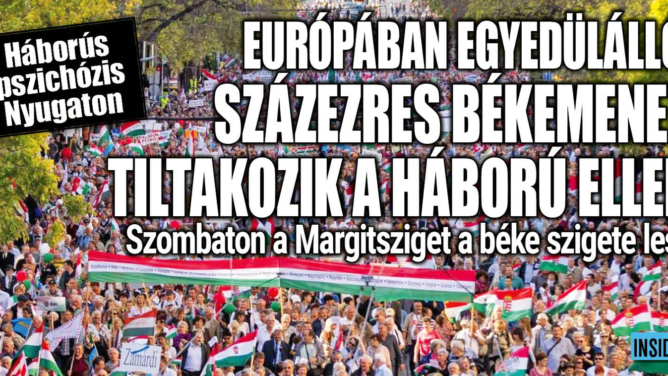 "Eddig, és ne tovább!" - százezreket várnak a belvárosba