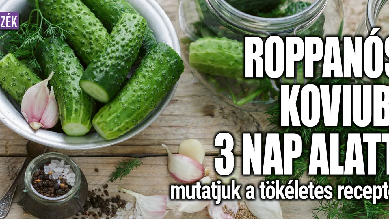 Roppanós koviubi 3 nap alatt, mutatjuk a tökéletes receptet