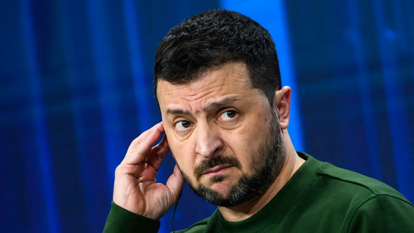 Az orosz offenzíva miatt Zelenszkij több útját lemondta