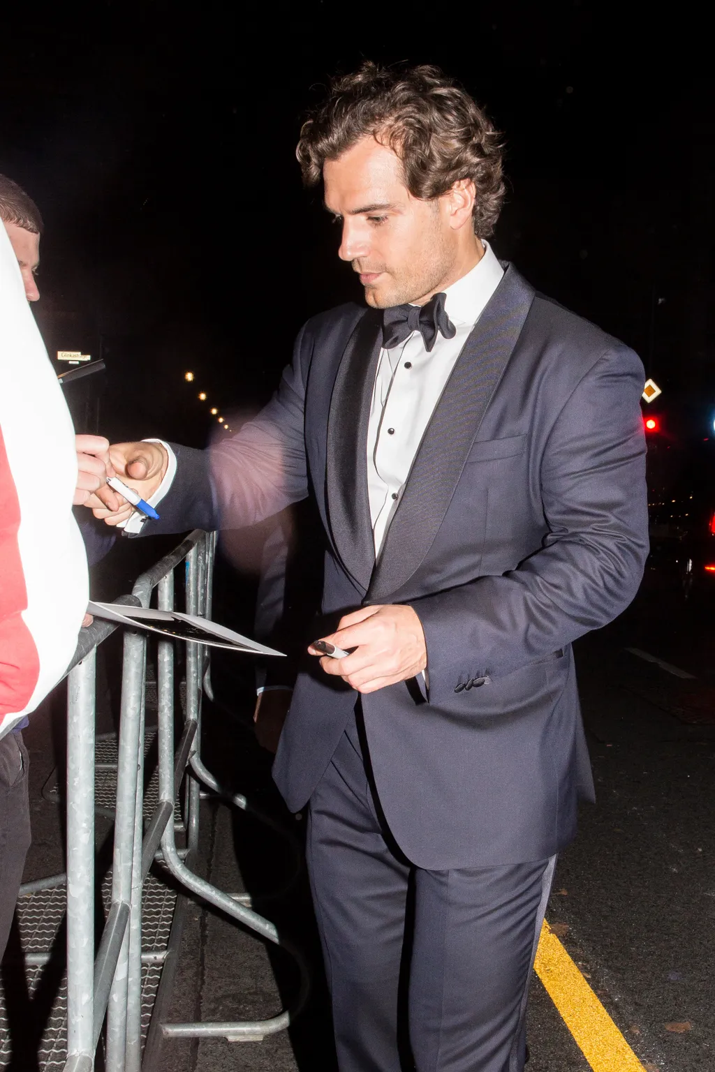 Henry Cavill, Orlando Bloom, Irina Shayk, Donatella Versace and Shaun Ross attending the GQ Men of the Year Award in Berlin.