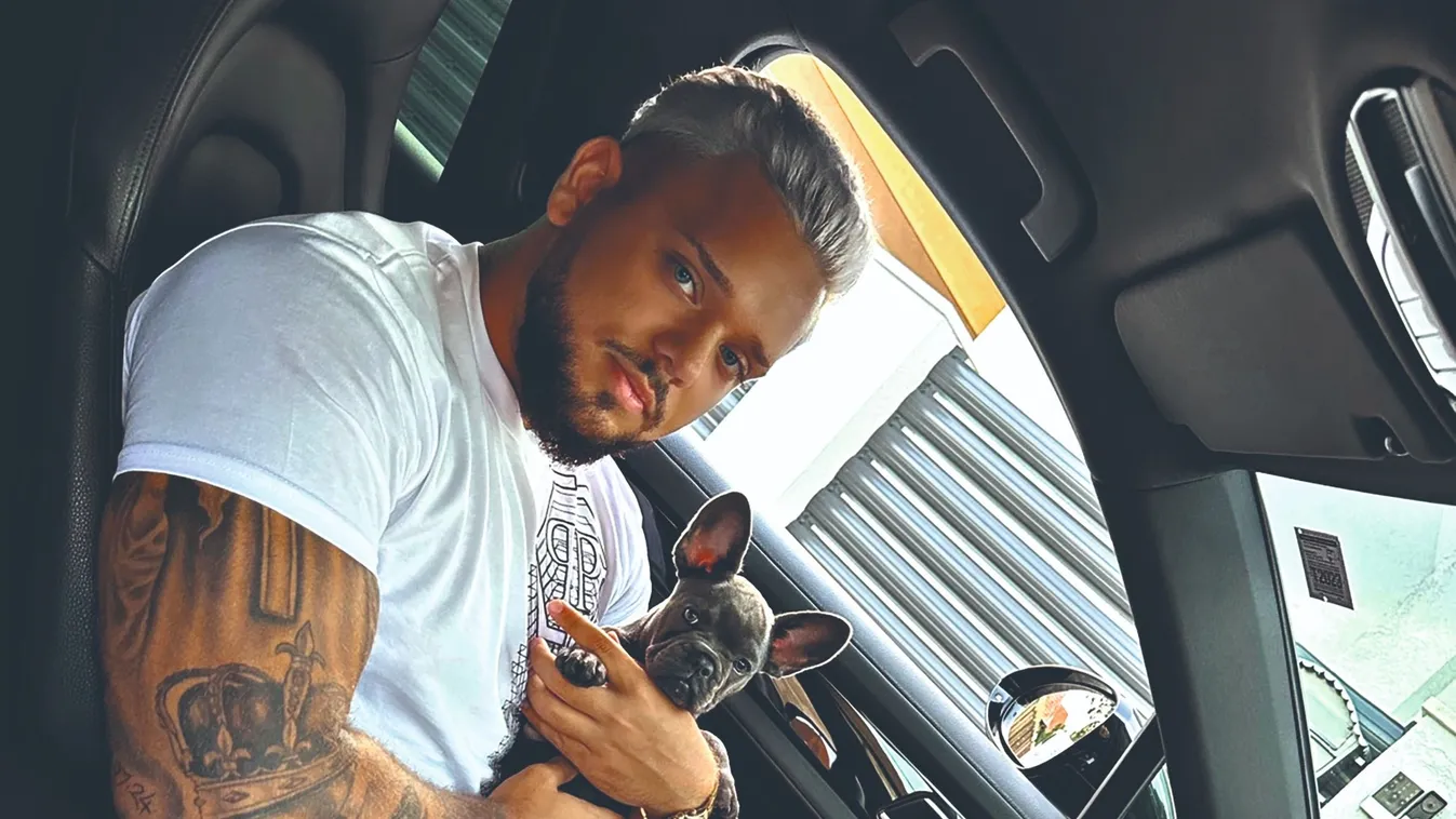 Herceg Csabi kutyája ki tudja mondani, hogy mama!