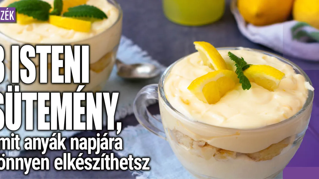 3 isteni sütemény, amit anyák napjára könnyen elkészíthetsz