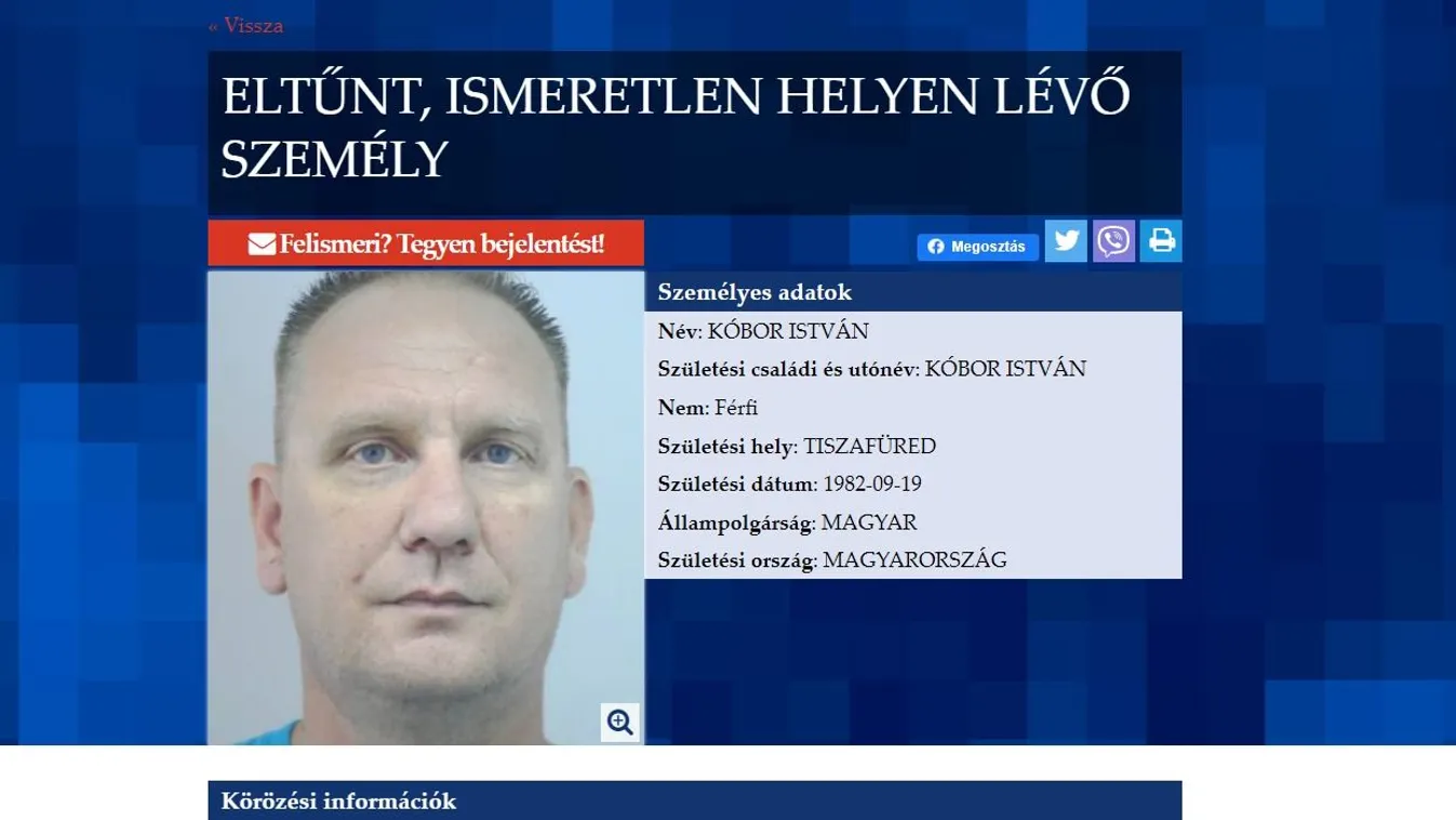 Az eltűntkereső most gyerekkori barátja után kutat