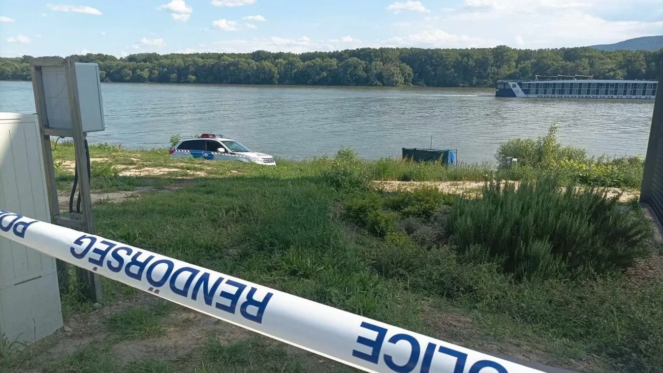 Holttestet találtak a Dunánál - fotó