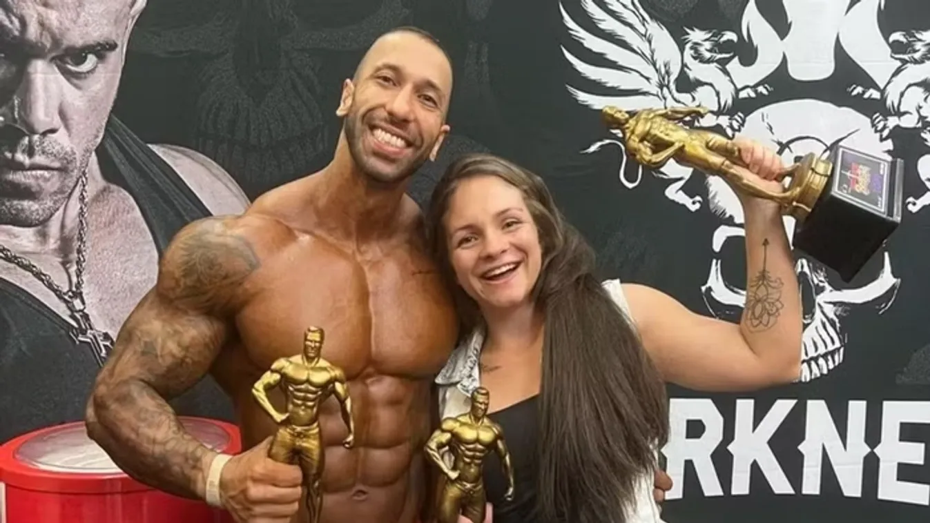 „Csak elesett” - Állította feleségéről a testépítő