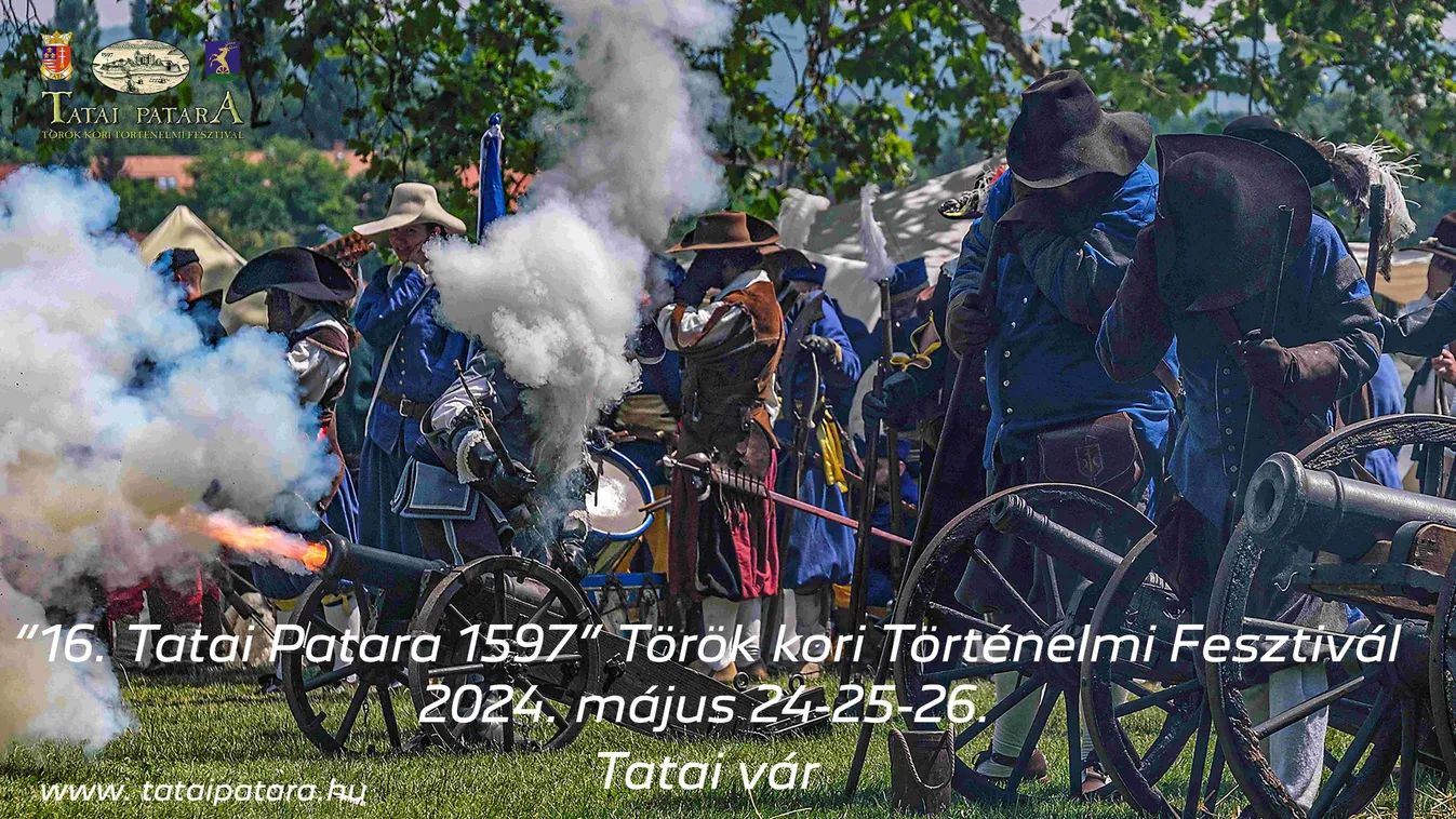 Ágyúszóra ébredtek a tataiak – már zajlik a népszerű Patara