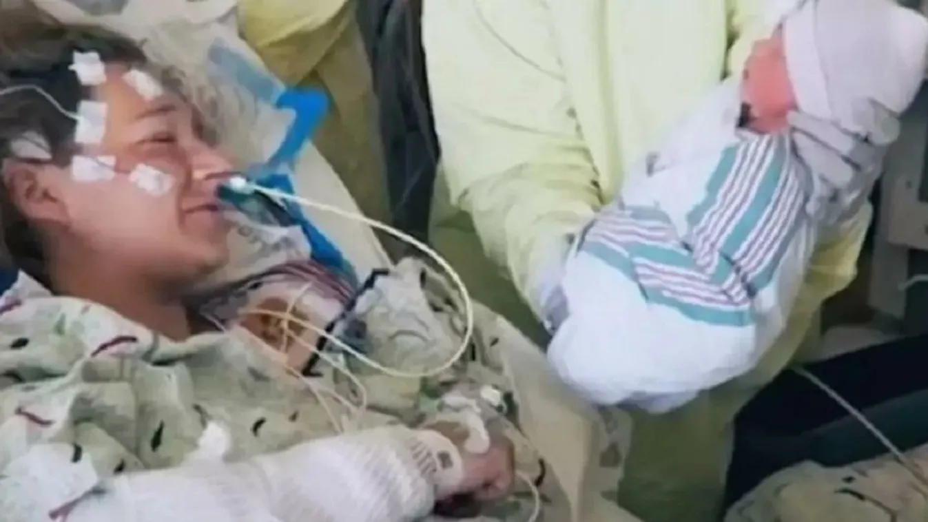 Kiugrott a várandós anya a lángoló másodikról