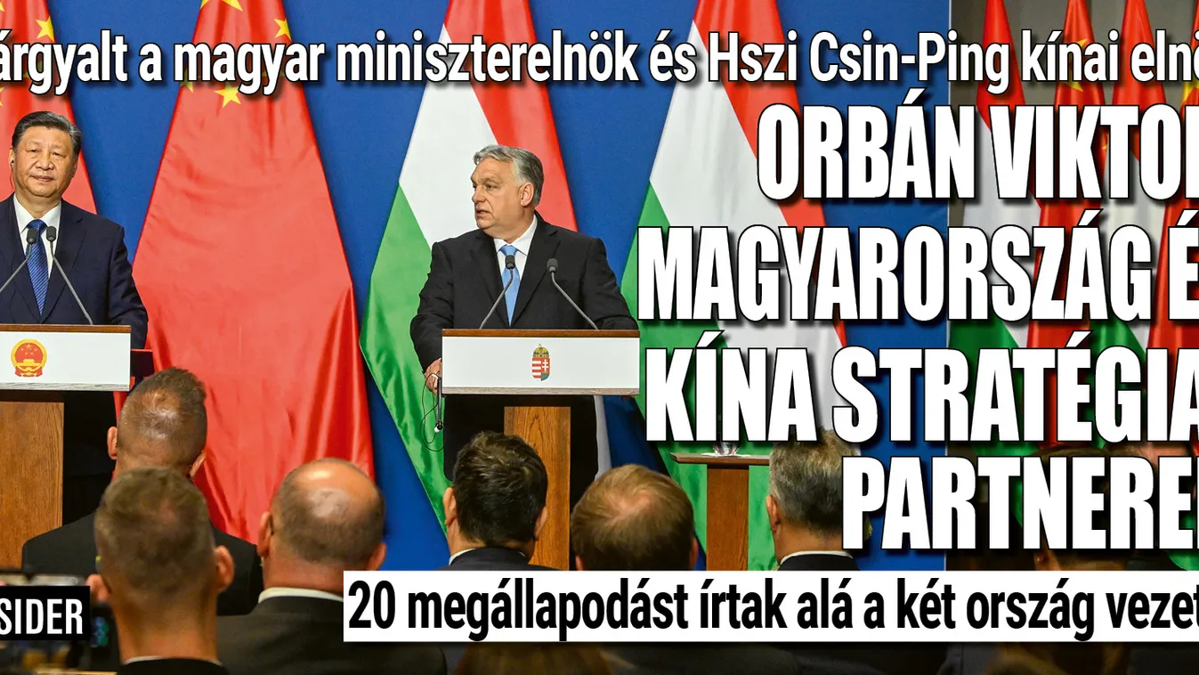Orbán Viktor: Magyarország és Kína stratégiai partnerek