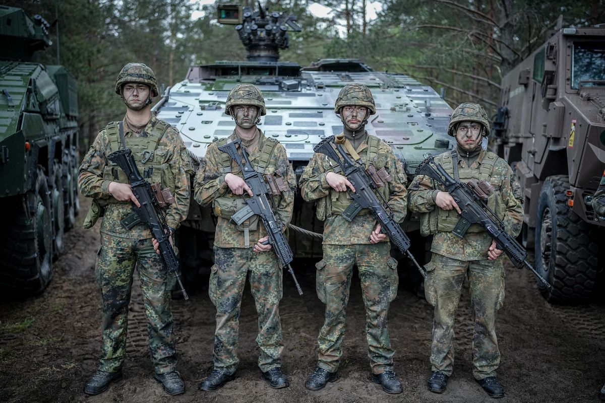 Federal Chancellor Scholz visits German soldiers in Lithuania