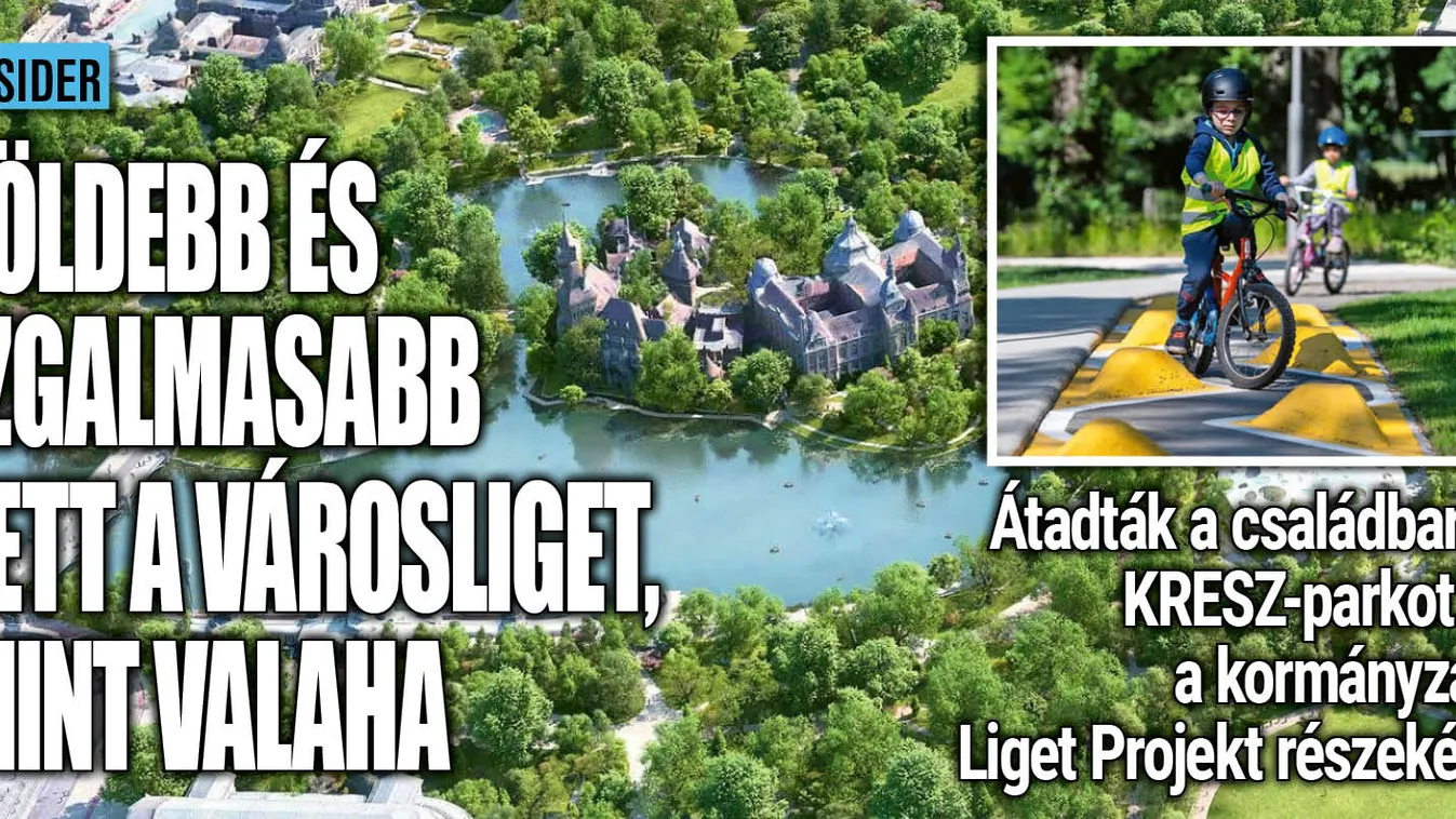 Zöld és izgalmas a megújult Városliget