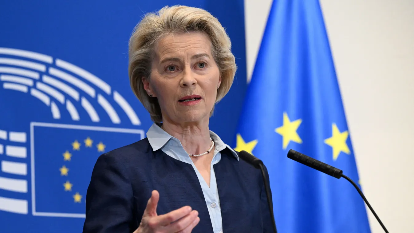 Ursula von der Leyen belebegtette a Tiktok uniós betiltását