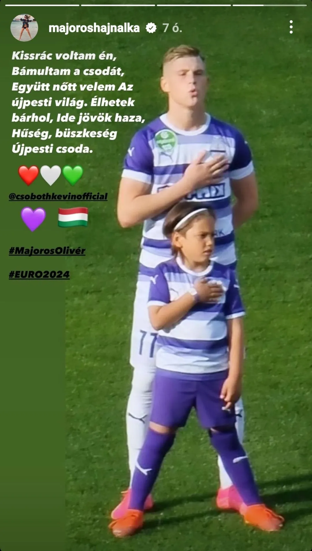 Majka fia és Csoboth Kevin