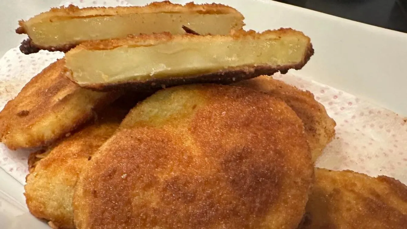  Így készül a rántott krumpli: nagyon finom ez az étel