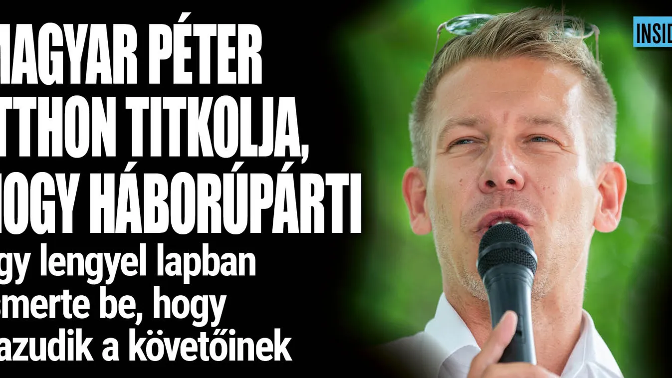 Magyar Péter Sorosék lapjában öntötte ki a lelkét
