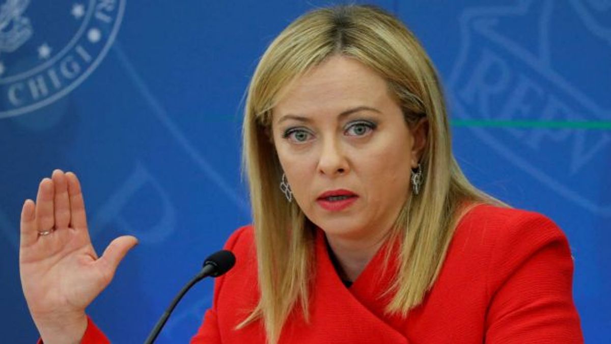 Giorgia Meloni: Nyerjük meg a Bajnokok Ligáját Európában!