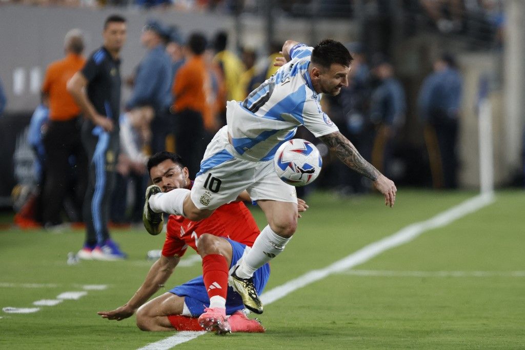 Football: Copa America 2024 - 1st round day 2: Group A Chile v Argentina