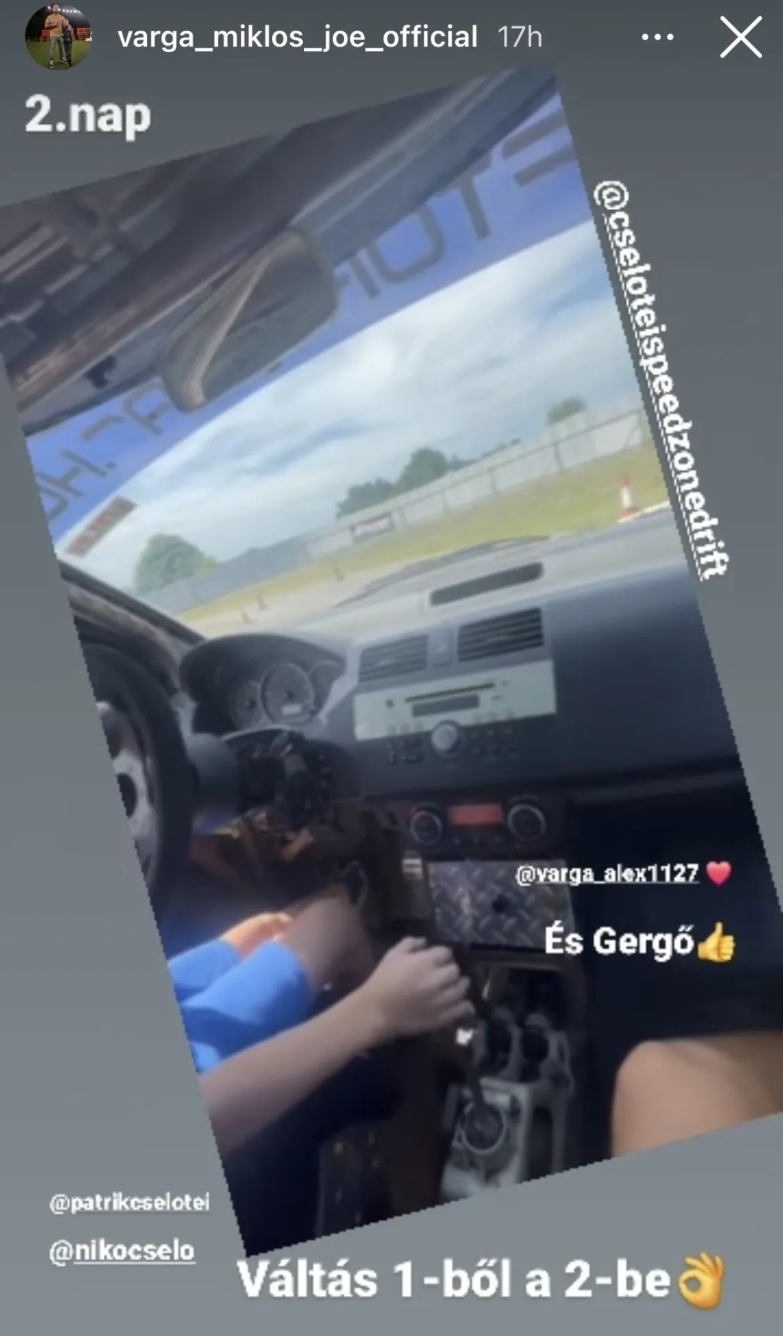 Varga Miklós Joe kisfia drift tábor