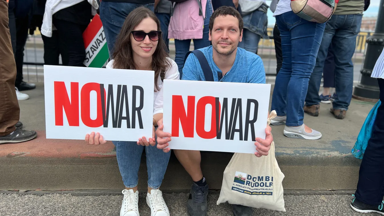 "Nem küldöm háborúba a 2 fiamat és 5 unokámat!"– Ezt üzenik Brüsszelnek a Békemenet résztvevői