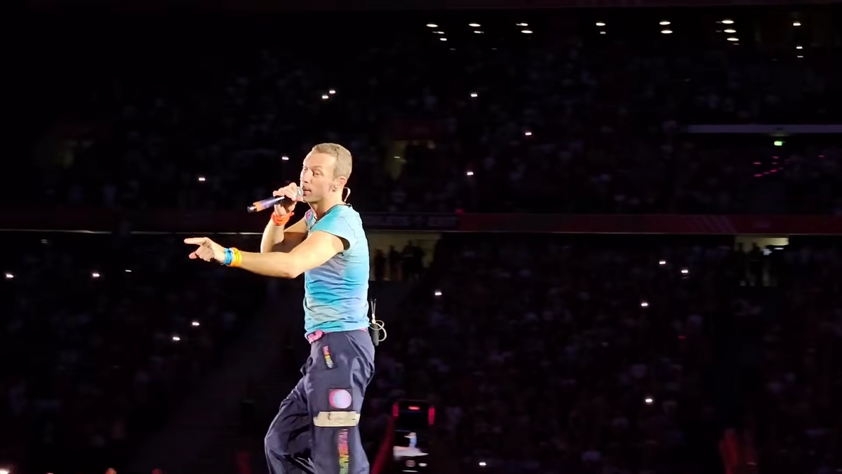 Chris Martin, Coldplay, Budapest