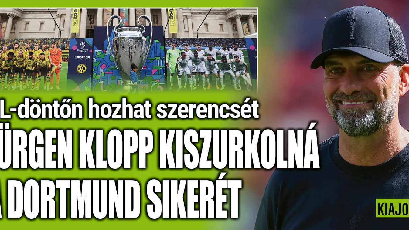Jürgen Klopp szerencsét hozhat a BL-döntőn
