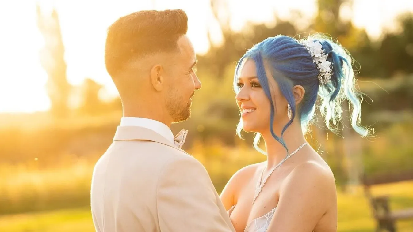 Álomesküvőn mondta ki a boldogító igent Regán Lili