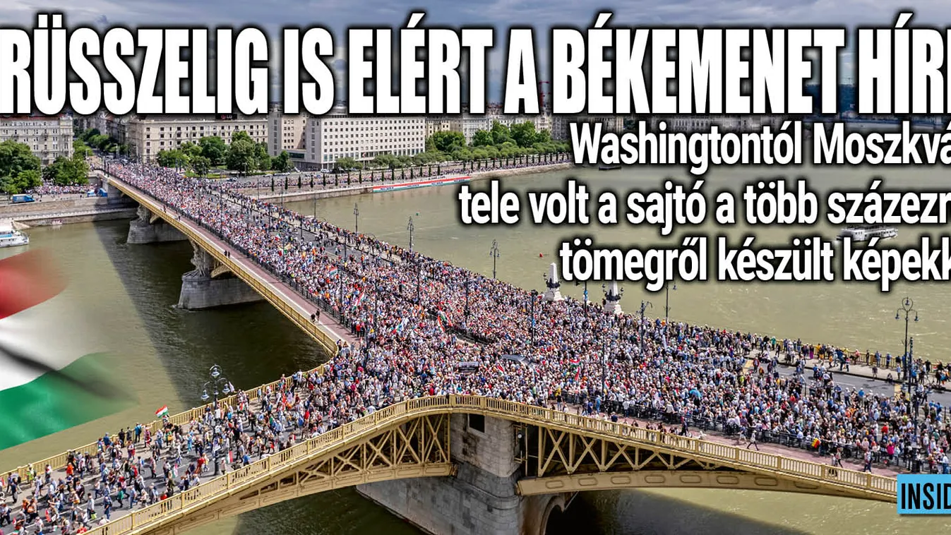 Eljutott Brüsszelig a Békemenet híre