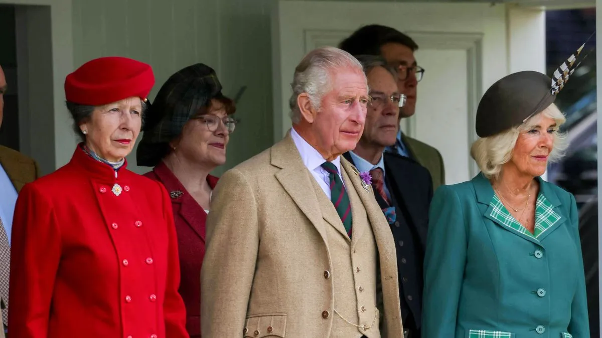 The King Attends the Braemar Gathering